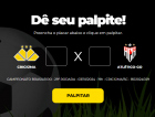 Bolão Bistek: faça o seu palpite para Criciúma e Atlético-GO