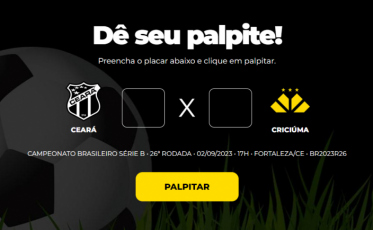 Ceará x Criciúma: saiba quem ganhou o Bolão do Bistek