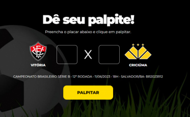 Vitória x Criciúma: saiba quem ganhou o Bolão do Bistek