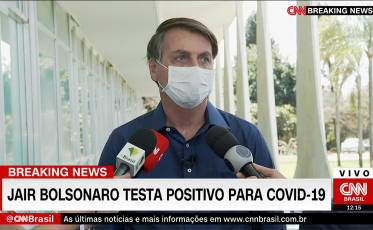 Bolsonaro está com coronavírus