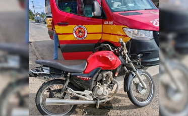 Motociclista fica ferido após colisão com carro na SC-108, em Cocal do Sul