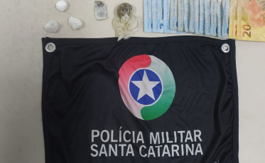 Criciúma: Com cocaína, crack e maconha, homem é preso por tráfico de drogas