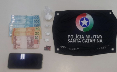 Homem é preso por tráfico de drogas em Criciúma