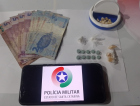 Criciúma: PM apreende cocaína, crack e ecstasy no bairro Progresso