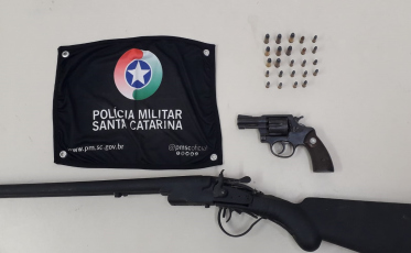 Homem é preso por posse ilegal de arma em Criciúma