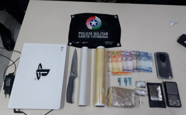 Com drogas na residência, homem é preso em Criciúma