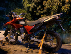 Após denúncia do pai, filho é apreendido com motocicleta furtada