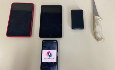 Dupla é presa após furtar tablets de estabelecimento comercial em Criciúma