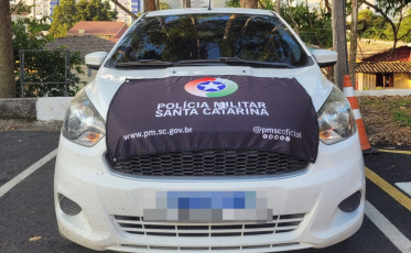 Homem é preso pela segunda vez em quatro dias após ser flagrado com carro furtado em Criciúma