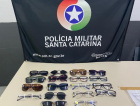 Homem é preso após furtar 18 óculos de loja no Centro de Criciúma