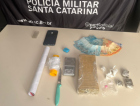 Criciúma: com cocaína e maconha, homem é preso no bairro Mina do Mato