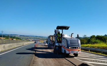 CCR ViaCosteira informa cronograma semanal de obras na BR-101 Sul/SC