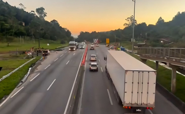 BR-101 tem todas as pistas liberadas no Morro dos Cavalos