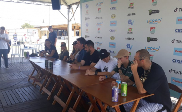 STU National: Skatistas da modalidade Park se reúnem com a imprensa