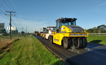 Sul de SC: confira o cronograma semanal de obras na BR-101