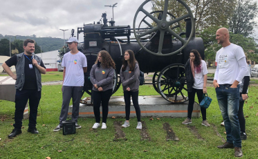 Escola S de Criciúma promove Caminhada Cultural