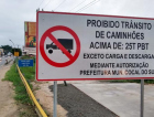 Motoristas de caminhões devem ficar atentos em Cocal do Sul