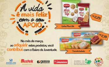 SuperAção arrecadou R$ 62 mil em fevereiro e terá produtos Isabela em março