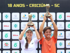 Sebastian Baez e Camila Osorio são os campeões do Banana Bowl 2018