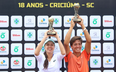 Sebastian Baez e Camila Osorio são os campeões do Banana Bowl 2018