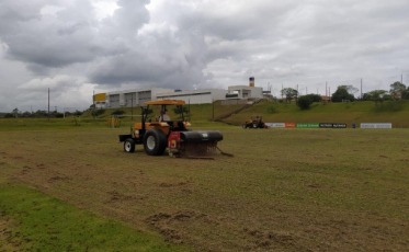 Campos do CT do Tigre passam por revitalização