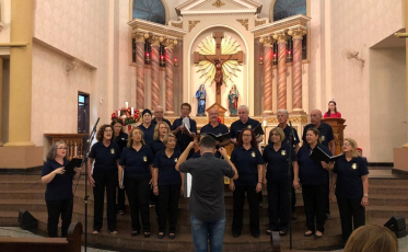 Vozes unidas na Cantata de Natal