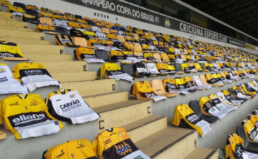 As cadeiras já estão vestidas no Majestoso
