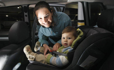 Com cadeirinhas, menos 33% de risco de acidentes com crianças