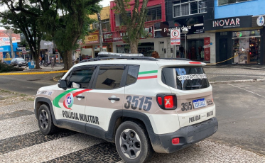Parte da área central é isolada em Araranguá (VIDEO)
