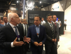 João Doria visita Expo Revestir, faz discurso em fórum e conversa com a imprensa