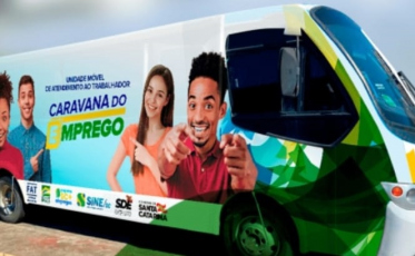 Balneário Gaivota, a primeira da Amesc a receber Caravana do Emprego