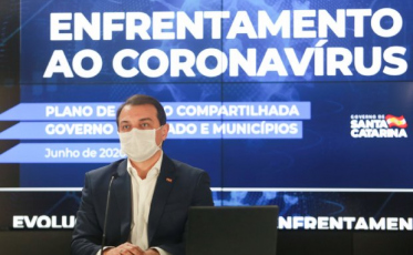 Governador Carlos Moisés está com coronavírus