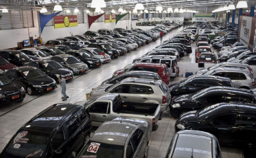 Venda de veículos cai no país no mês de janeiro