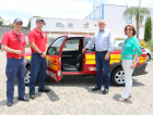 Corpo de Bombeiros de Cocal do Sul recebe novo veículo