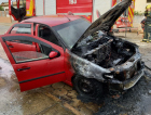 Veículo teve o motor destruído pelo fogo em Içara