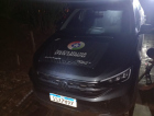 PM recupera carro roubado, em Criciúma