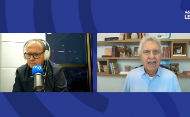 Ronaldo Caiado, pré-candidato à Presidência da República, é entrevistado no Programa Adelor Lessa