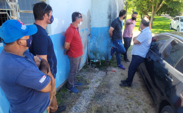 Casan monitora abastecimento de água em bairro de Forquilhinha