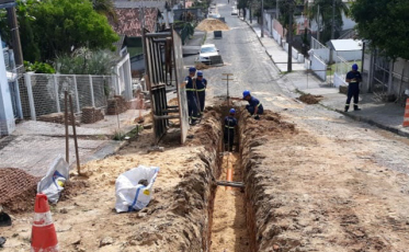Quatro ruas no São Luiz recebem obras da Casan