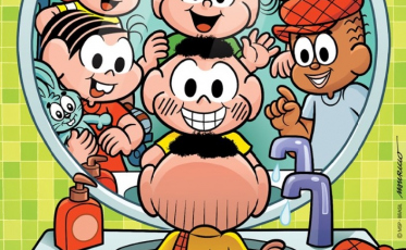 Cascão lava as mãos para prevenir coronavírus; internautas reagem