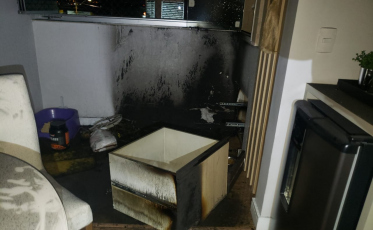 Criciúma: Apartamento tem princípio de incêndio no bairro Rio Maina