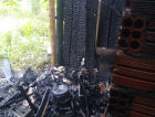 Forquilhinha: Residência pega fogo no bairro Ouro Negro  