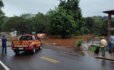 Bombeiros já realizaram 79 atendimentos em 47 municípios em Santa Catarina