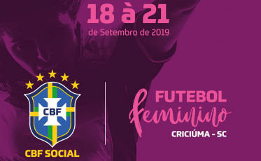 CBF Social divulga a programação das atividades em Criciúma
