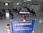 Último dia do Centro de Triagem Covid-19 em Içara