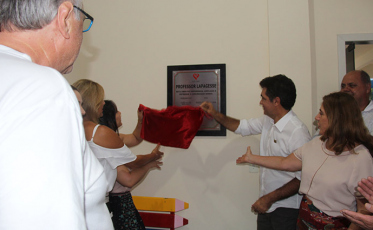 CEI's Afasc Carlos Piazza e Professor Lapagesse são entregues a população