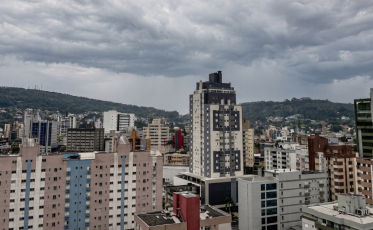 Céu nublado predomina em Criciúma, e chuva pode voltar no fim de semana