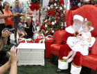 Papai Noel chega em grande estilo ao Nações Shopping