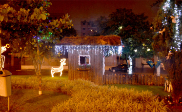 Papai Noel chega hoje à Santa Barbara