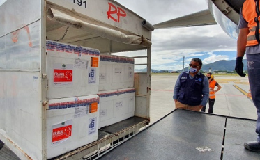 Maior remessa de vacinas já está no estado  